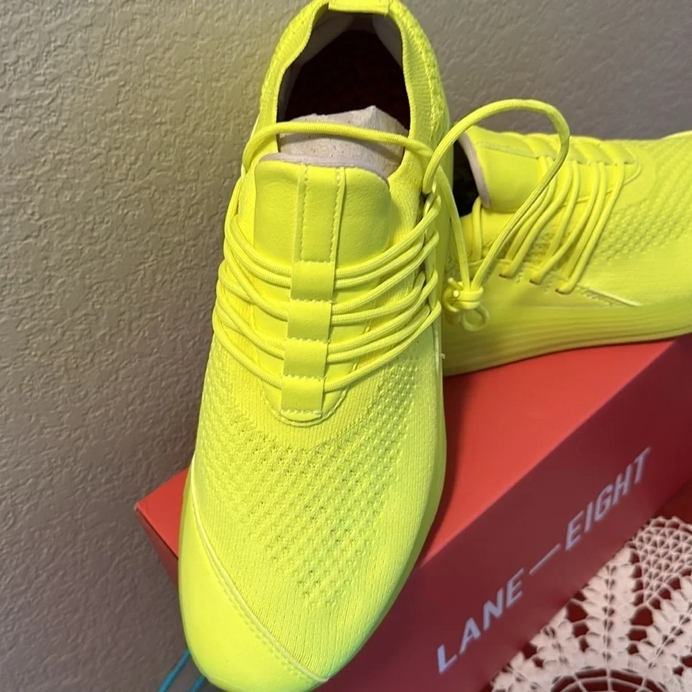 New in box. Mens or women’s. Lane-Eight Sneakers. Size 9.5 women’s or 8 men’s.
